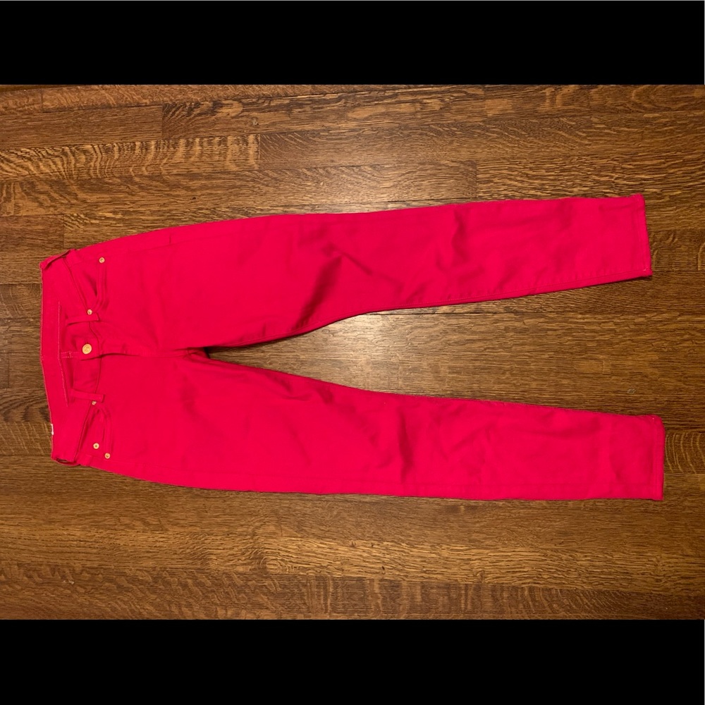 7 for all Mankind pink jeans